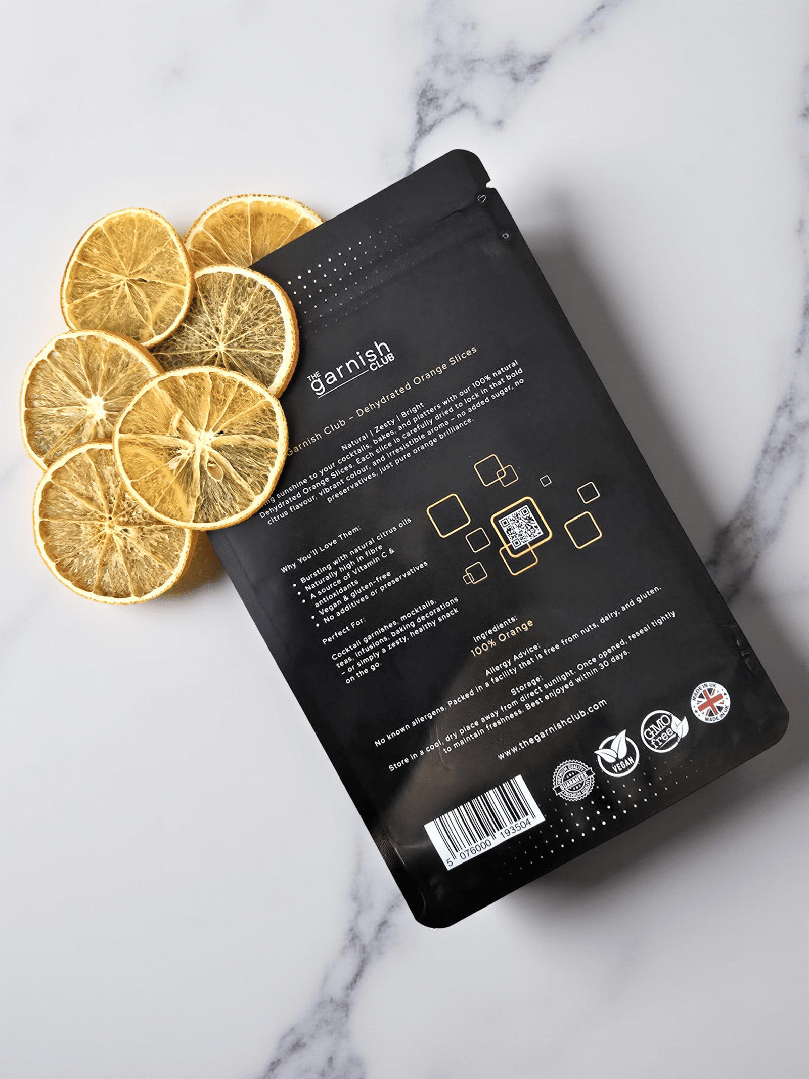 The Garnish Club Premium Dehydrated Orange Cocktail Garnish Slices