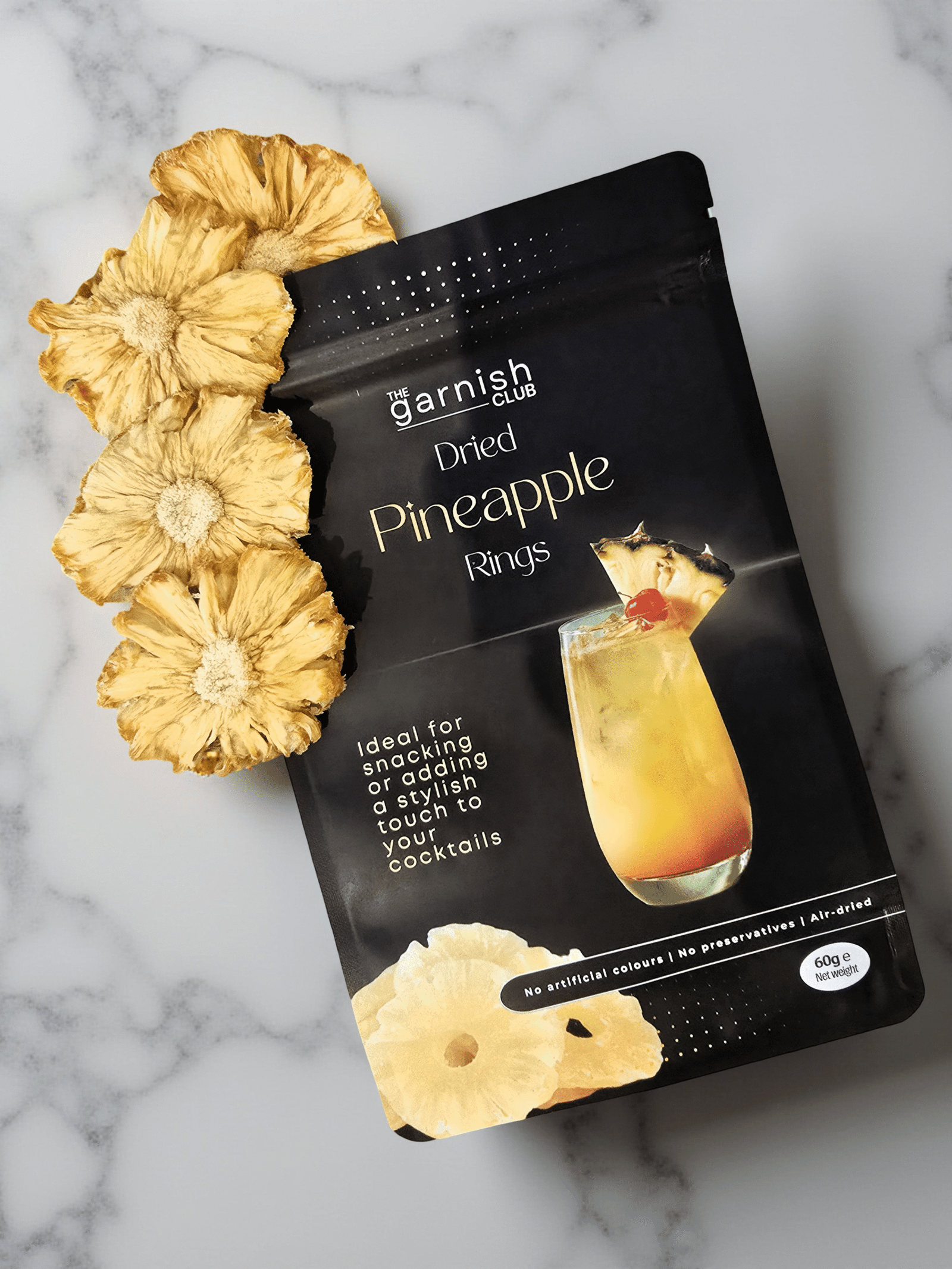 The Garnish Club Air Dried Pineapple Rings