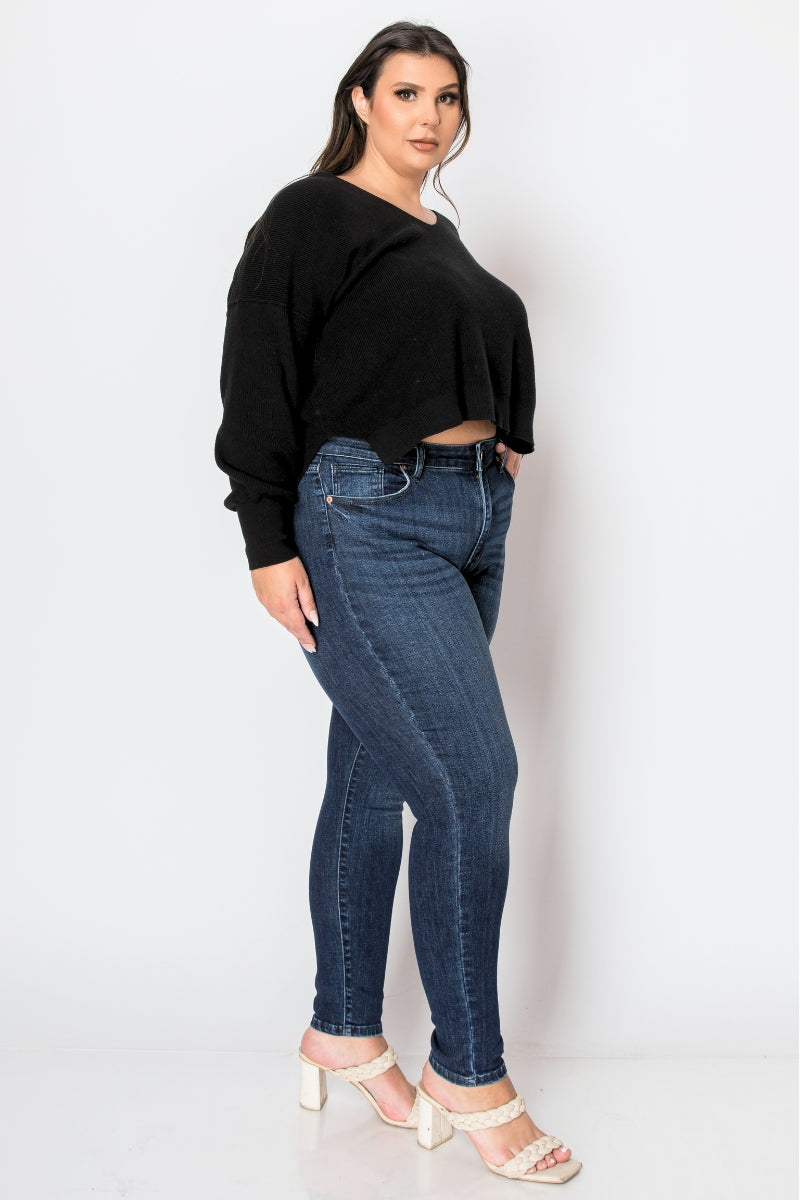 Corset Plus Super Skinny Jeans by Artemis Vintage – product view 2