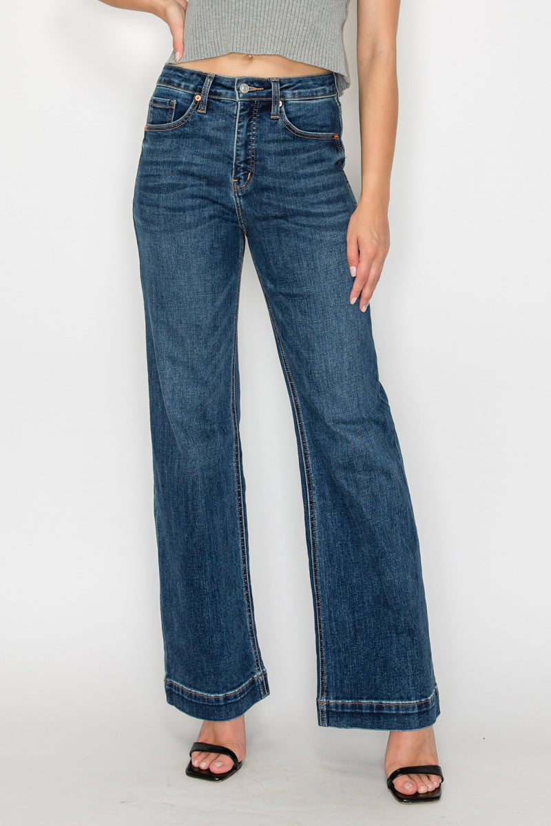 Josephine Tummy Control High Rise Relaxed Holly Flare Jeans by Artemis Vintage – product view 5