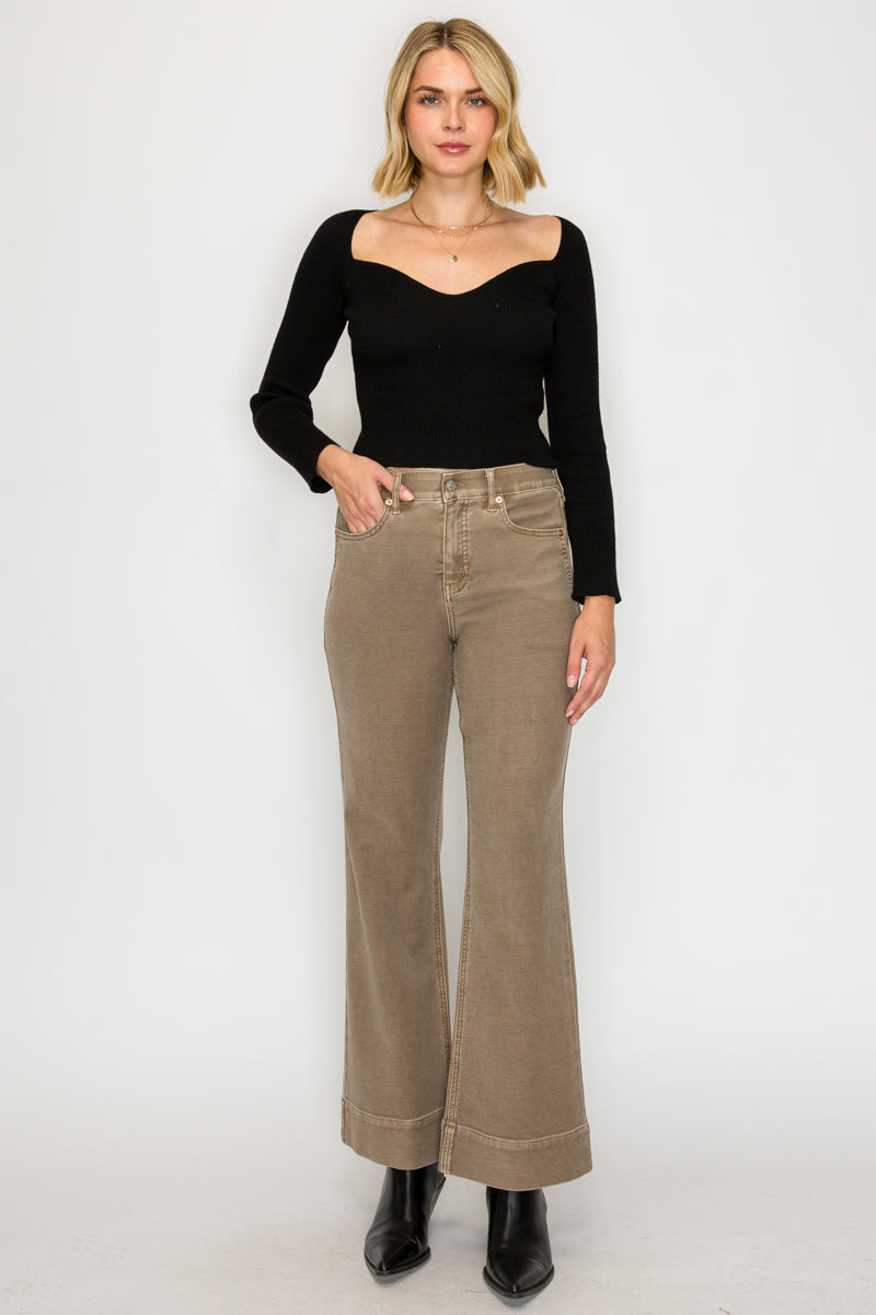 Tummy Control High Rise Holly Flare Jeans by Artemis Vintage – product view 5