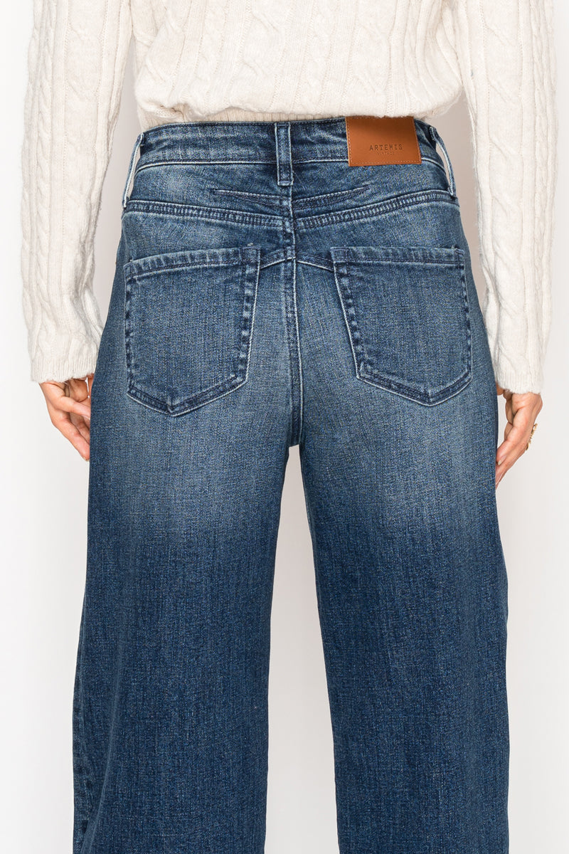 Tummy Control High Rise A-wide Jeans by Artemis Vintage – product view 9