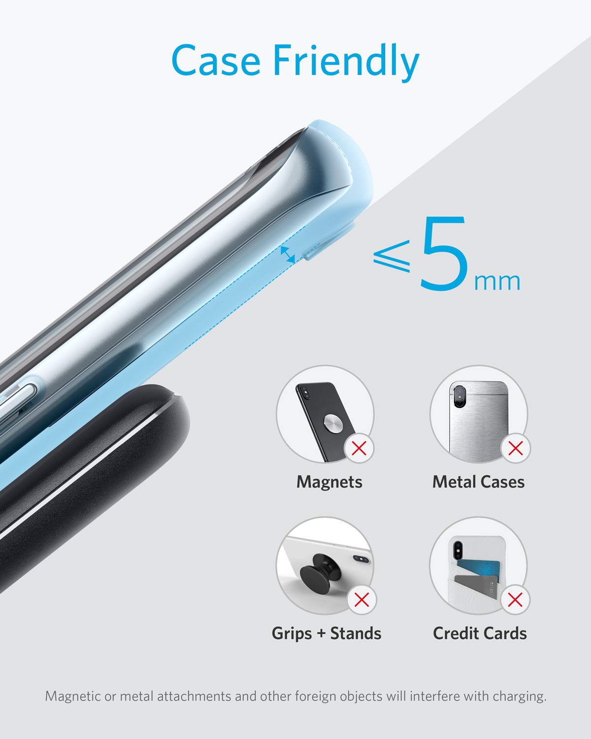 Anker 313 Wireless Charger Stand (PowerWave Stand)