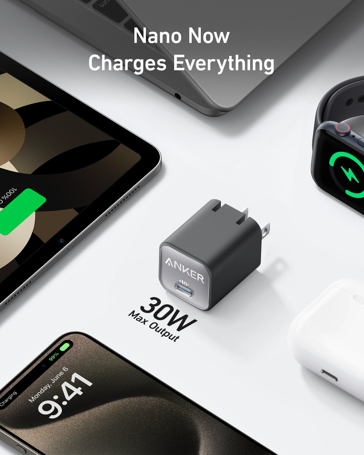Chargeur Anker Nano (30W)