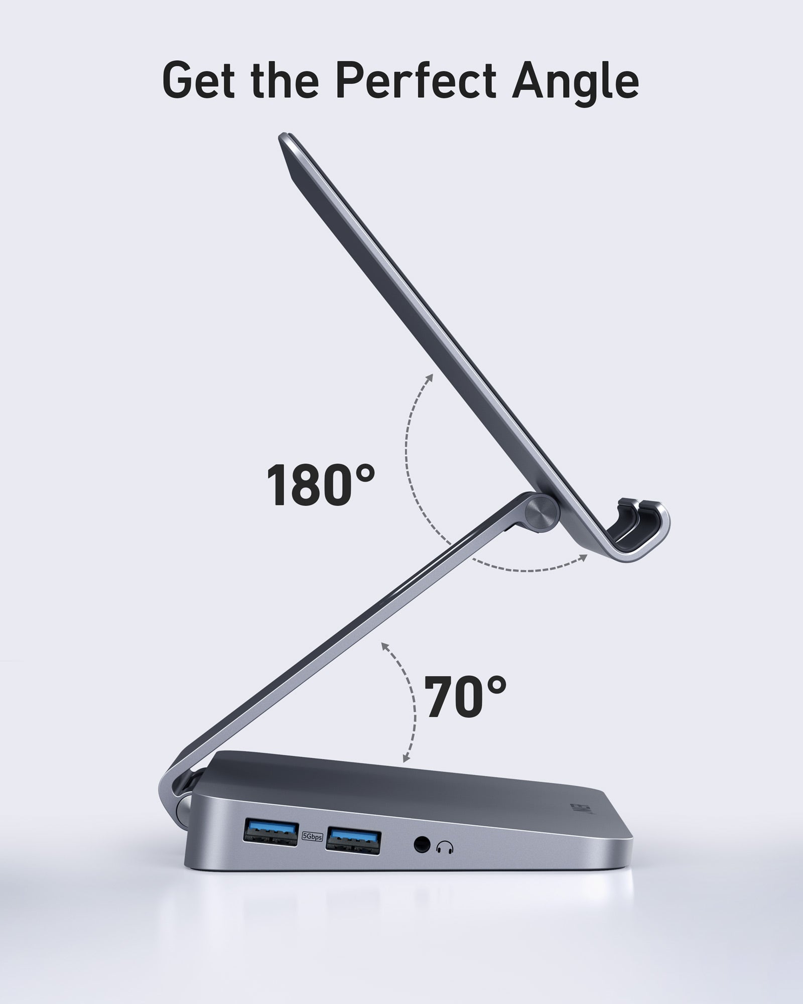 Concentrateur USB-C Anker 551 (8-en-1, support de tablette)