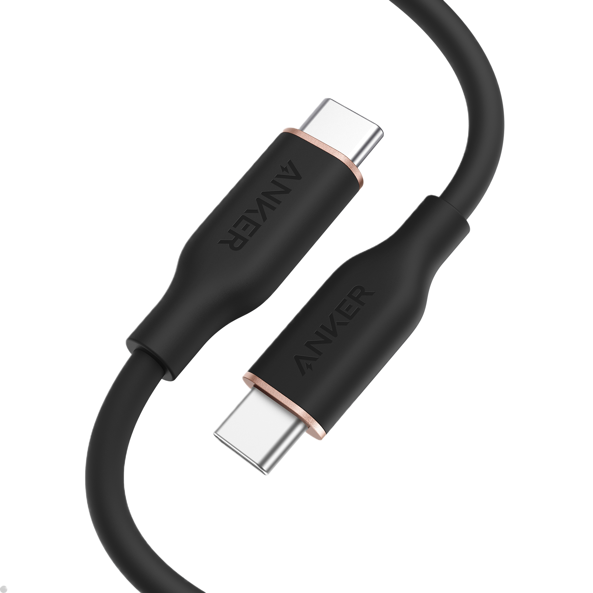 Câble Anker <b>643</b> USB-C vers USB-C (Flow, Silicone)