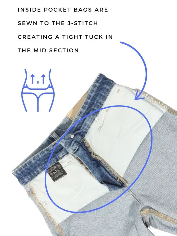 Simone Tummy Control High Rise Bootcut Jeans