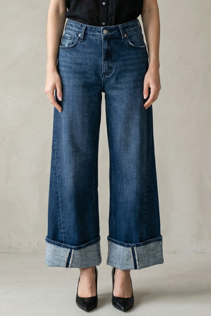 Athena Inseam Transform High Rise A-wide Jeans