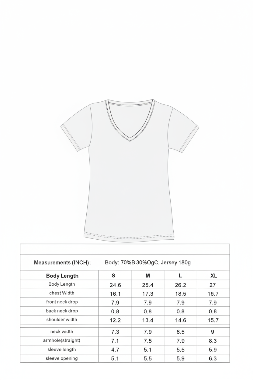 Clearance Women’s Bamboo V-Neck Cap Sleeve Tee