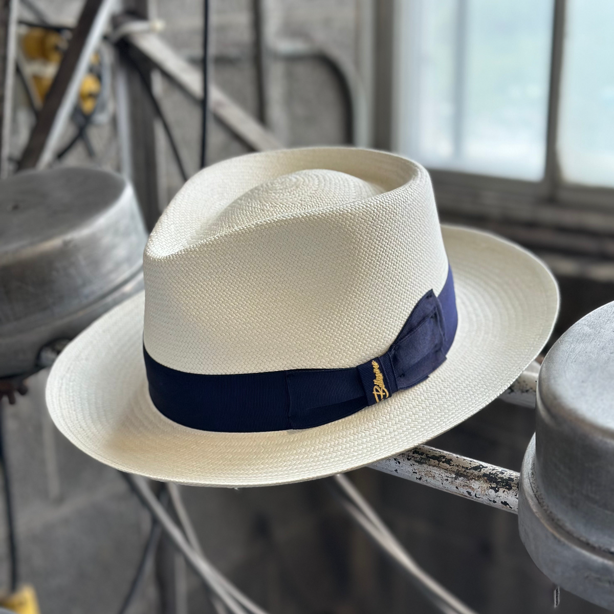 Bellissimo Panama Fox Elite Royal Blue Hat; product view 1.