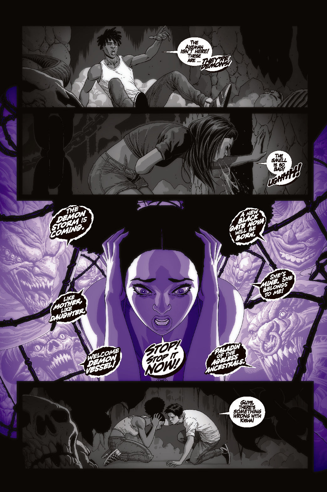 KISHA Demon Eater (Cover A) by Dream Fury Comics – product view 3