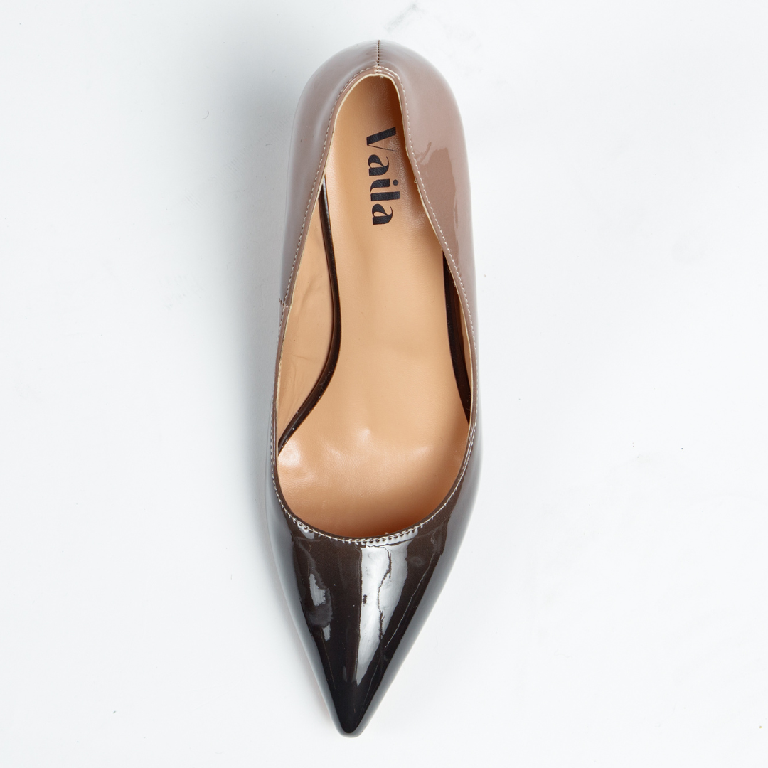 RAVEN Ombré Patent Leather Pumps