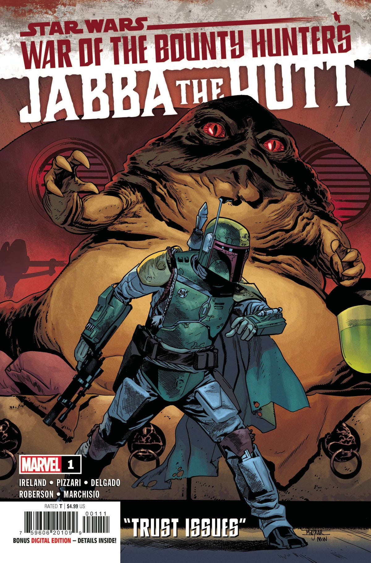 Star Wars: La guerra de los cazarrecompensas - Jabba el Hutt #1