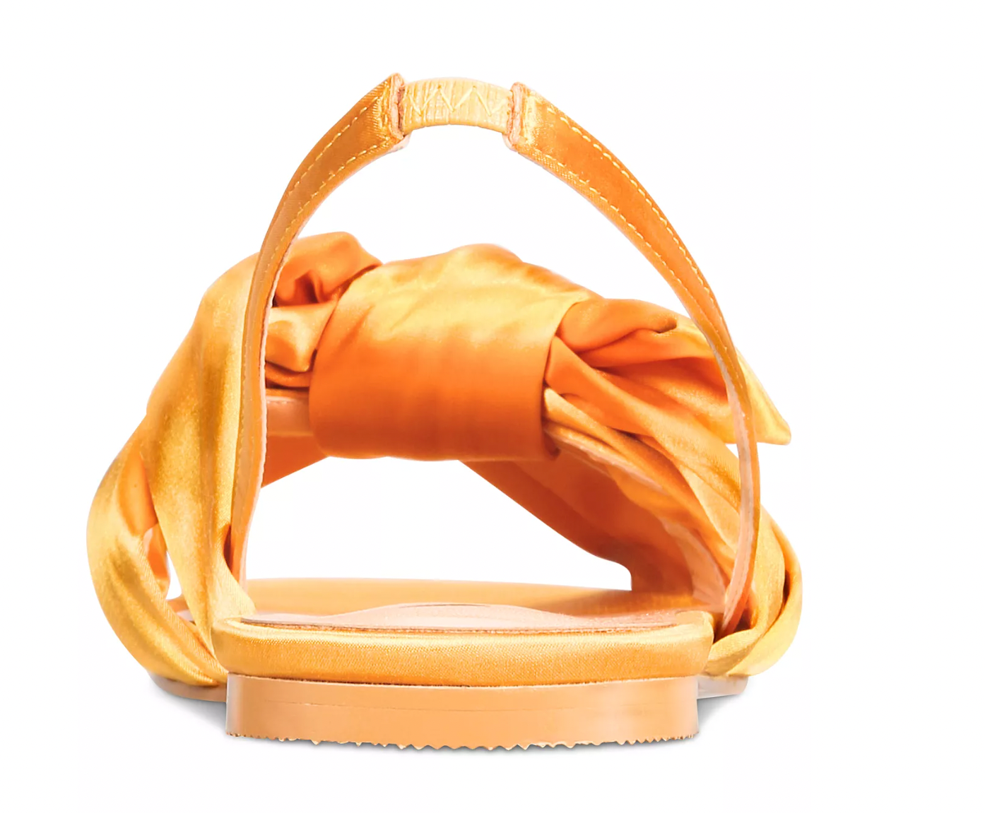 LILA Marigold Satin Bow-Detail Sandals