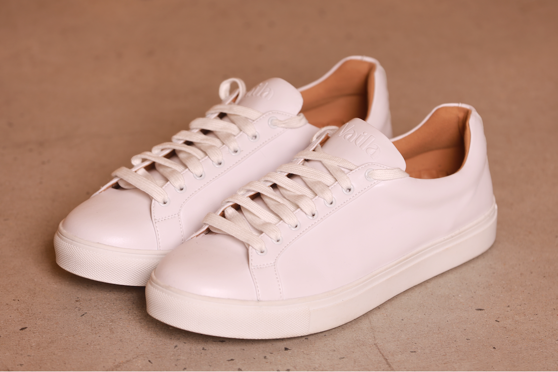 Zapatillas JORDIN Blancas con Plataforma