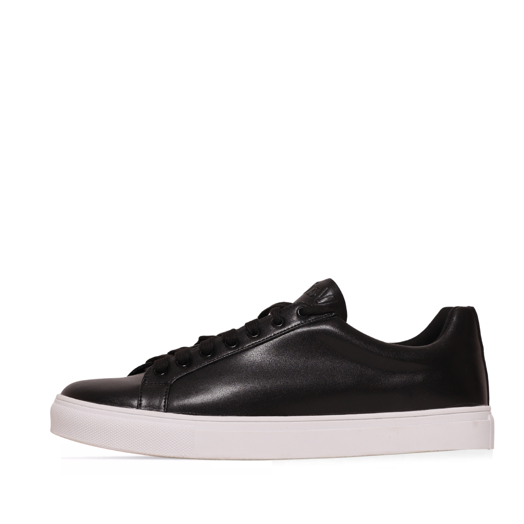 JORDIN Black Platform Sneakers