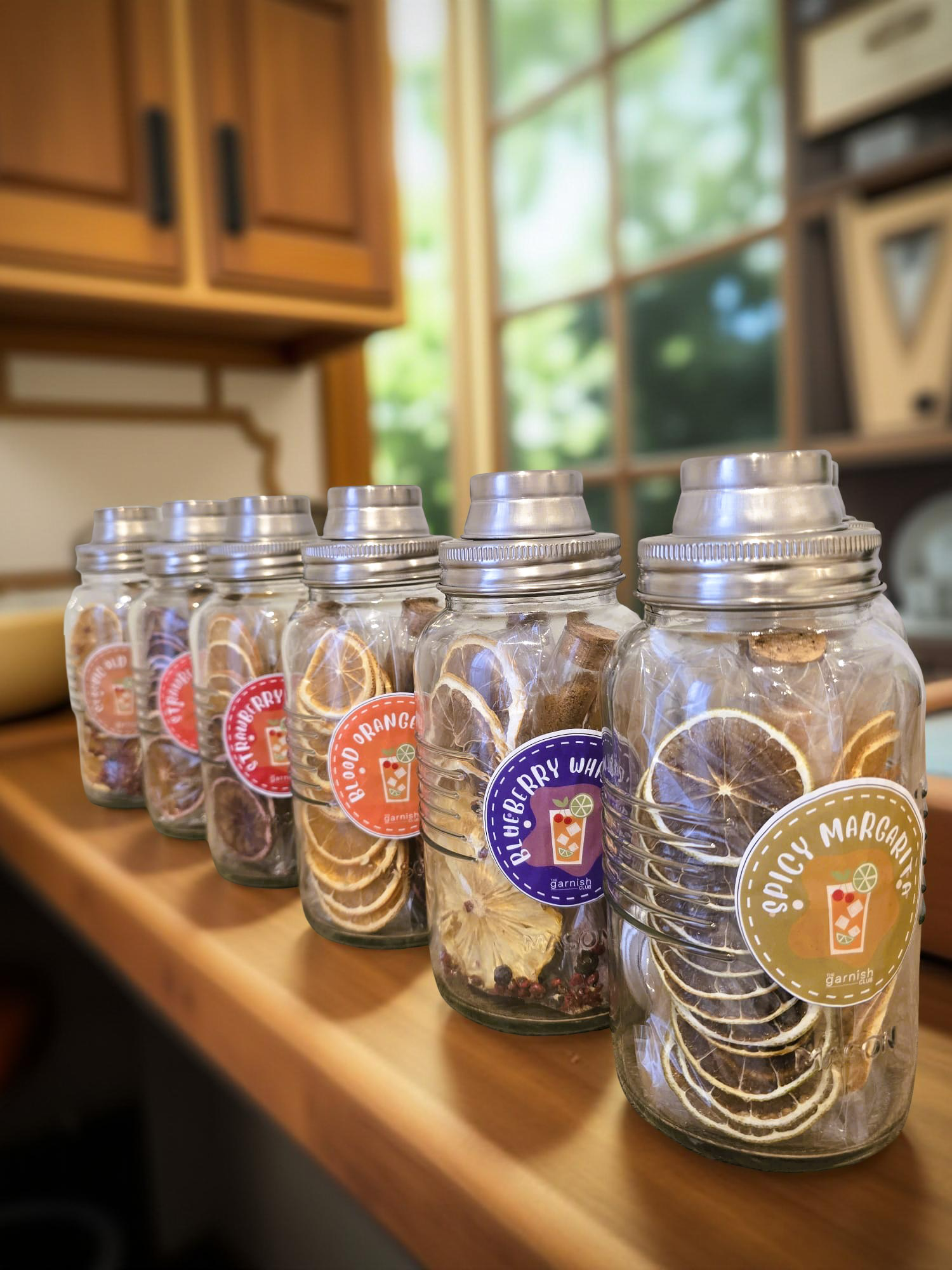 Kit de coctelera Negroni de naranja sanguina