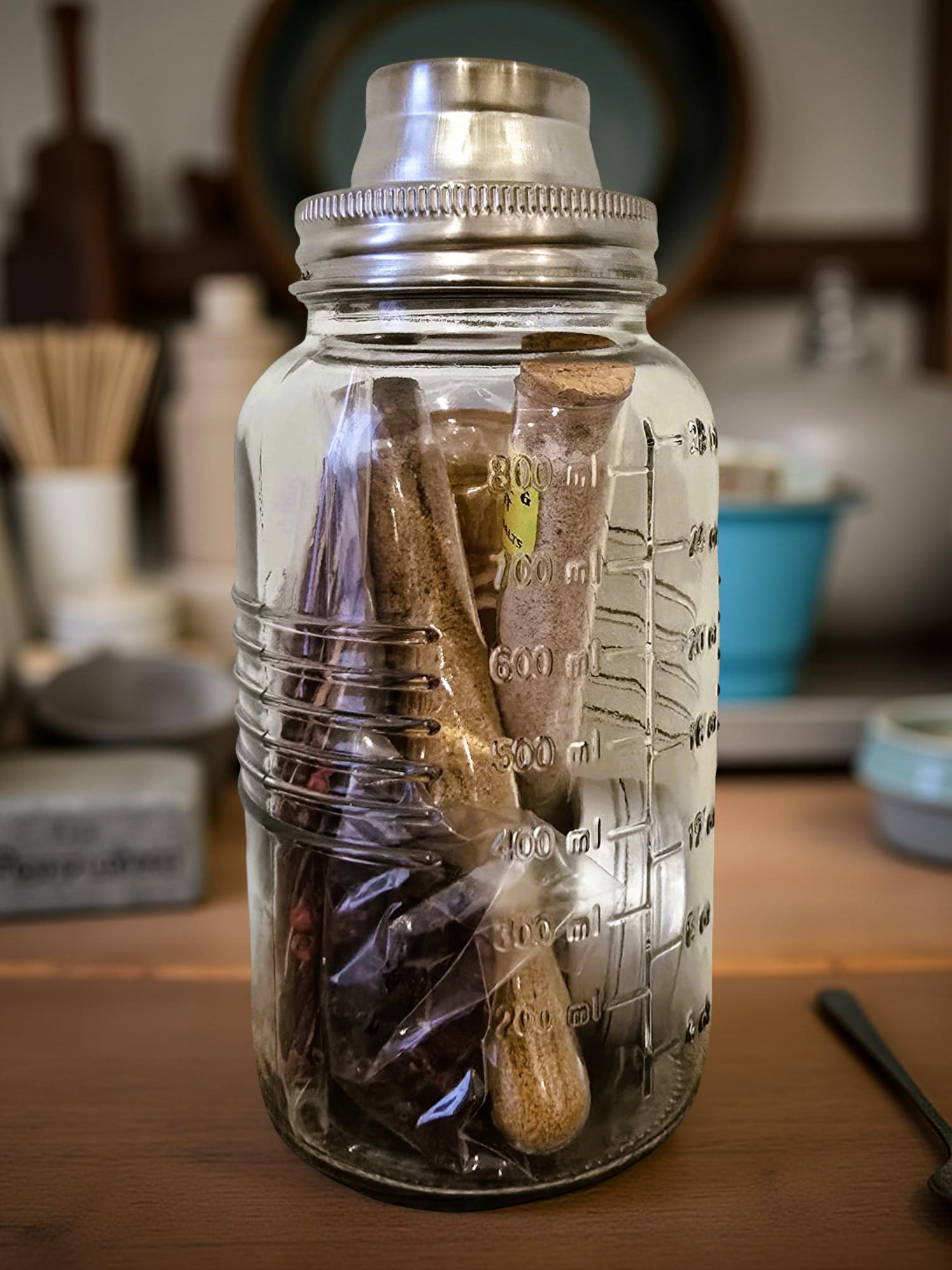 Kit de coctelera Negroni de naranja sanguina