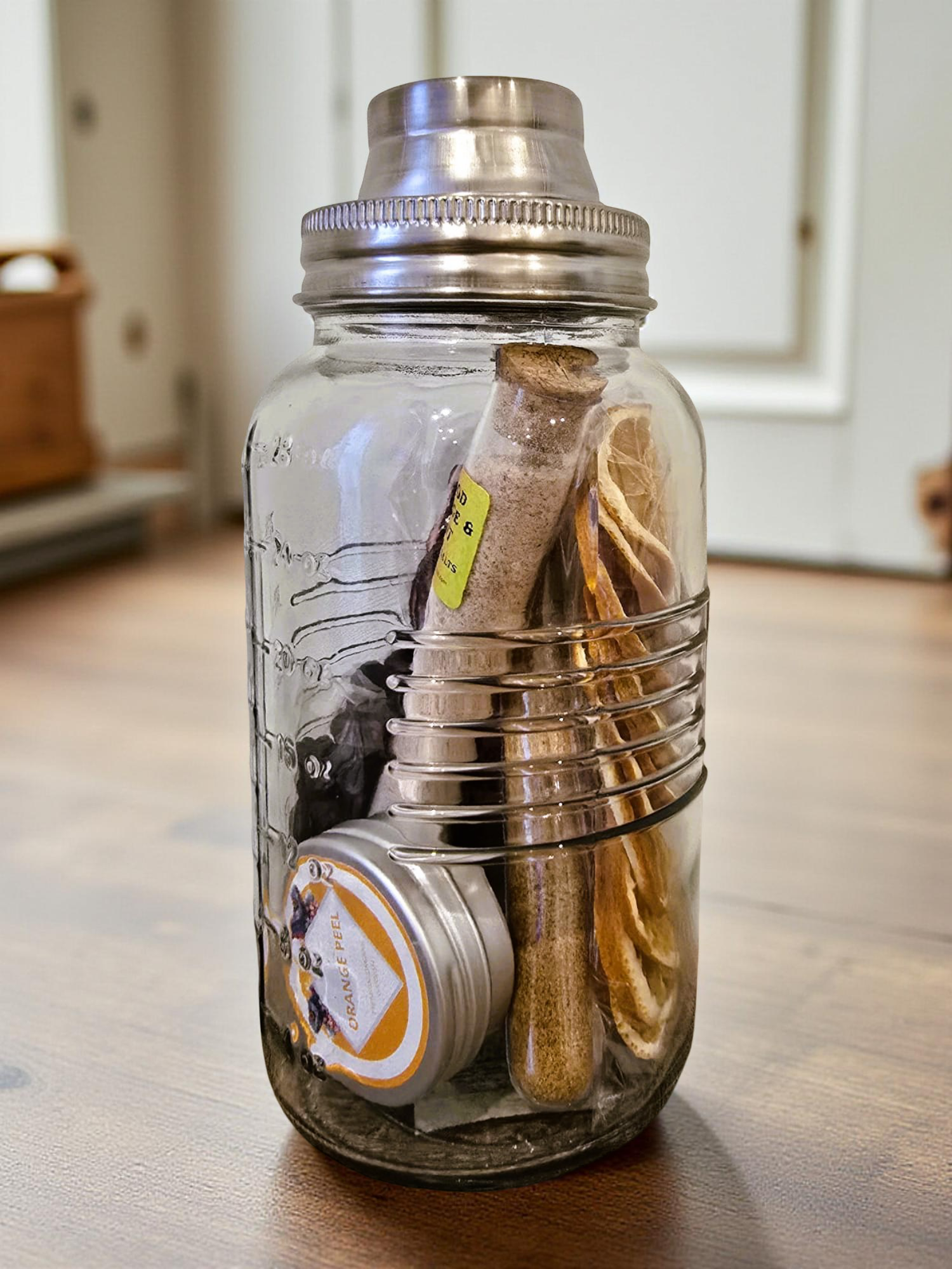 Kit de coctelera Negroni de naranja sanguina