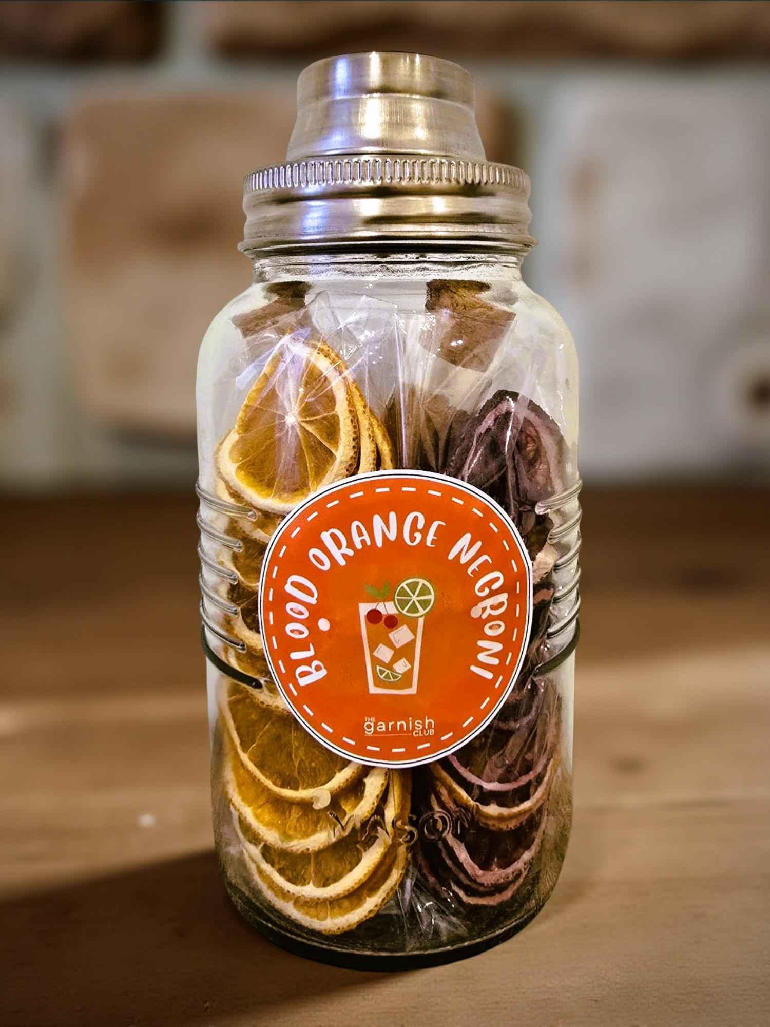 Blood Orange Negroni Cocktail Shaker Kit