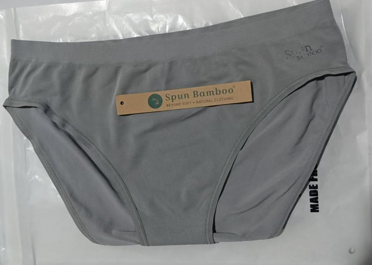 New Women's Bamboo/Cotton High Leg Brief Style Underwear by Spun Bamboo – product view 8