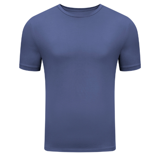 Bamboo Sports men’s bamboo-rayon crew-neck T-shirt with a tailored fit