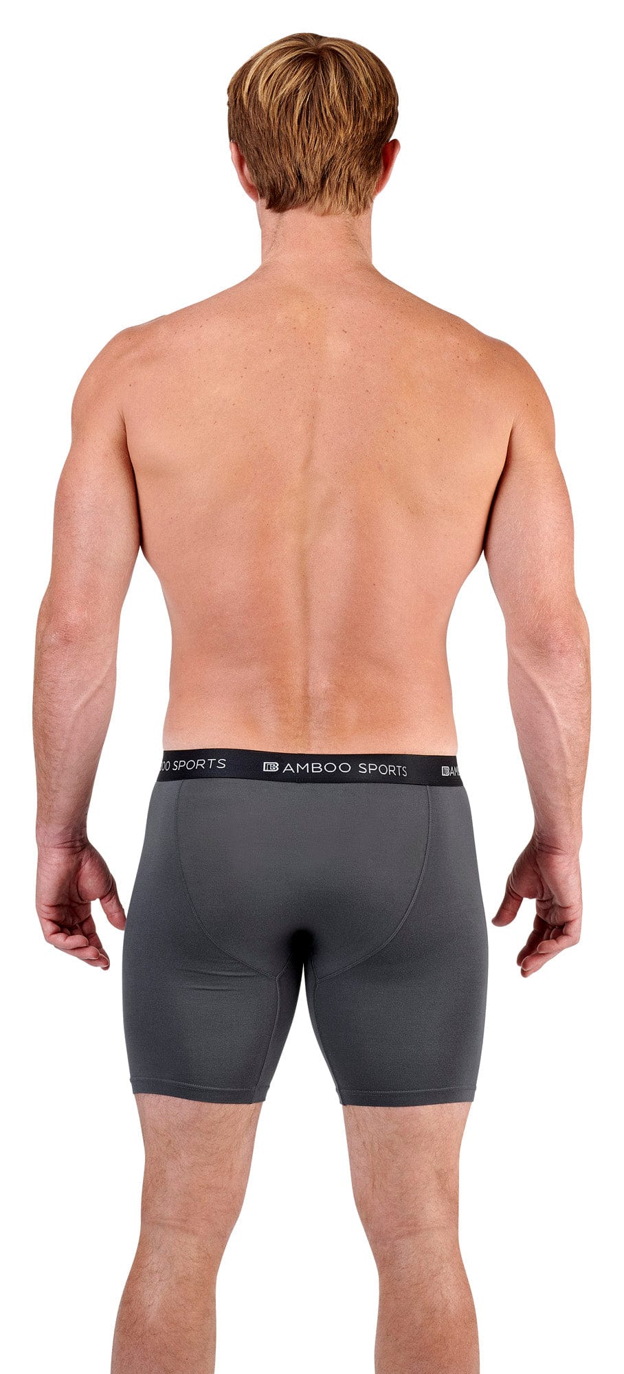 Men's Bamboo Sports Boxer Briefs - 4 Pack