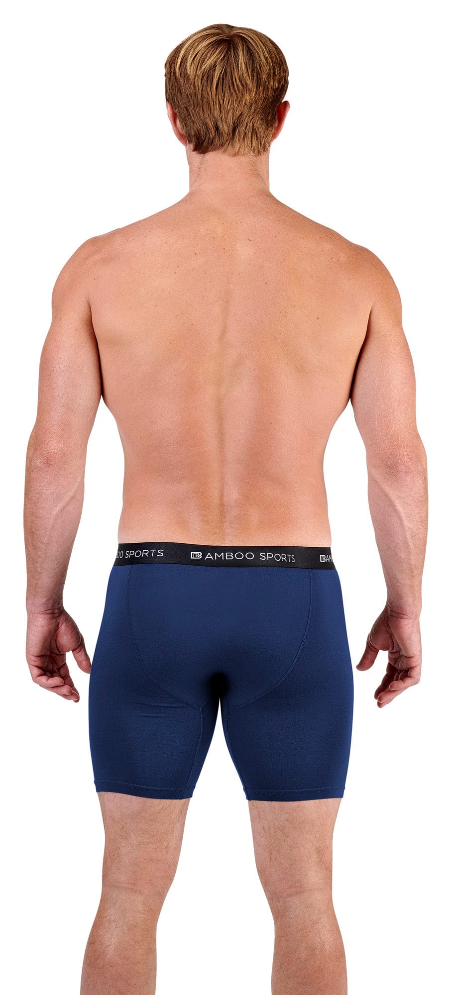 Men's Bamboo Sports Boxer Briefs - 4 Pack