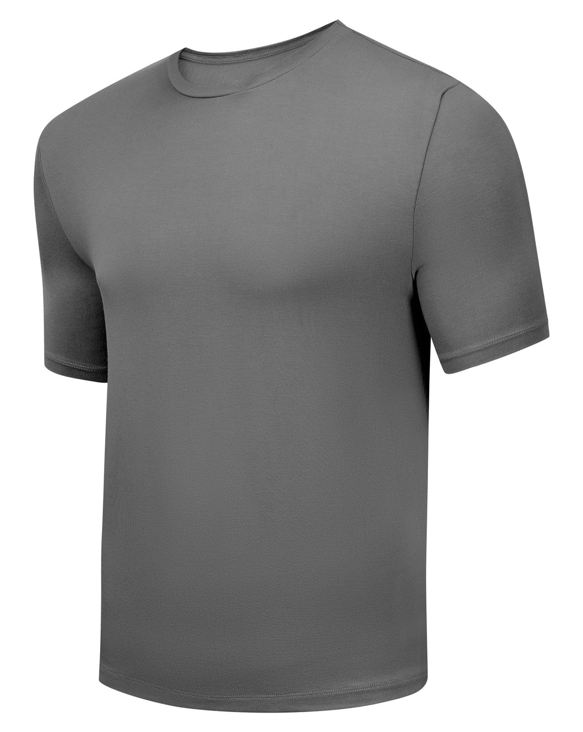 Bamboo Sports men’s bamboo-rayon crew-neck T-shirt with a tailored fit
