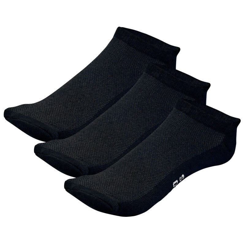 Unisex No Show Bamboo Rayon Cushioned Socks