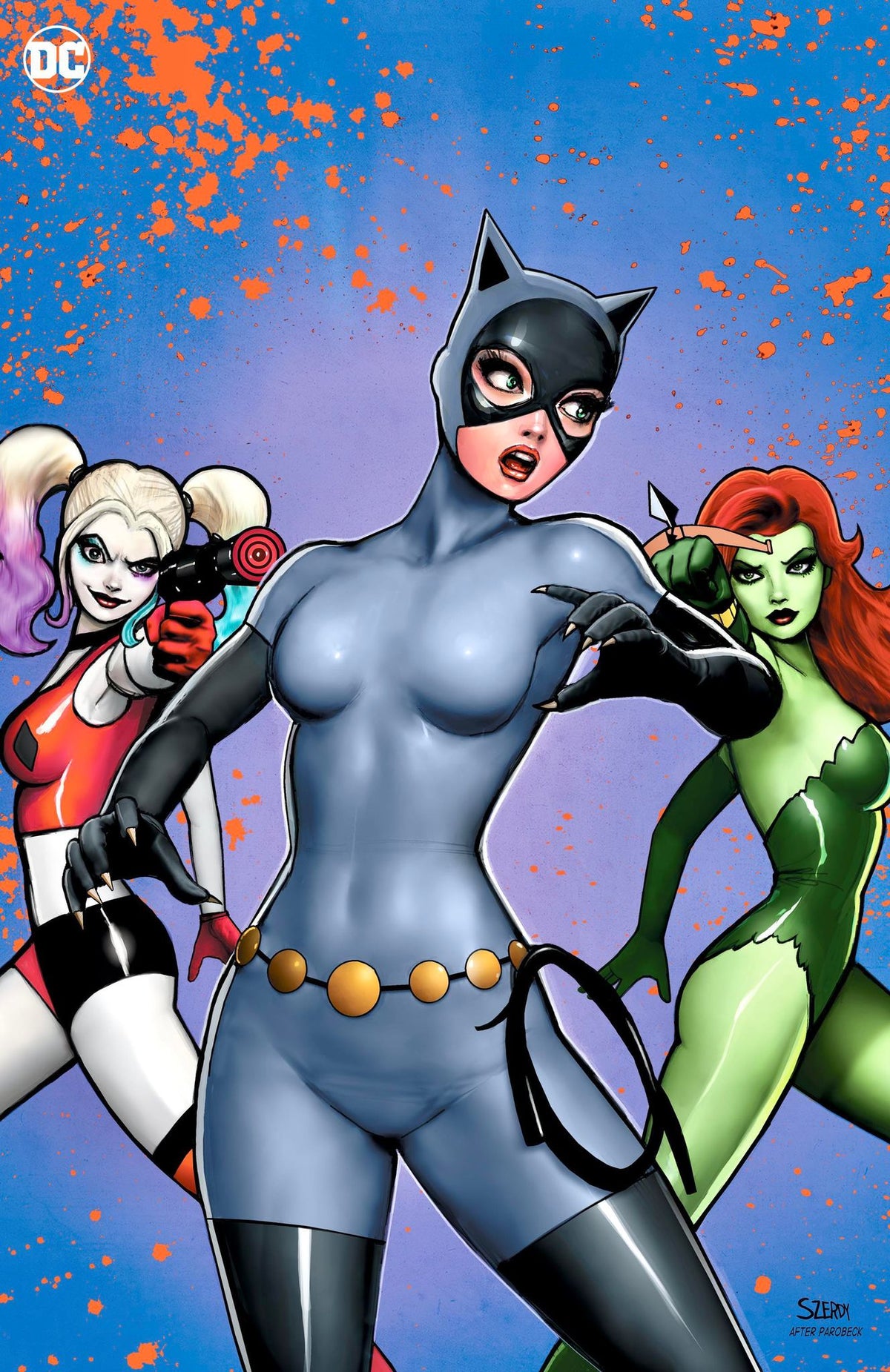 GOTHAM CITY SIRENS #1 (NATHAN SZERDY EXCLUSIVE TRADE/VIRGIN VARIANT SET)(2024) ~ DC Comics by Fandom Comic Shop – product view 3