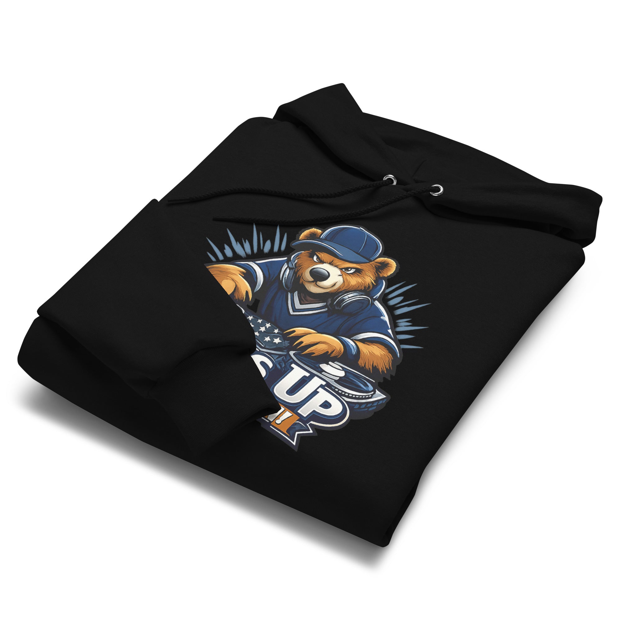 Unisex Champion Hoodie — DJ Beastie The Bear Edition – Urban