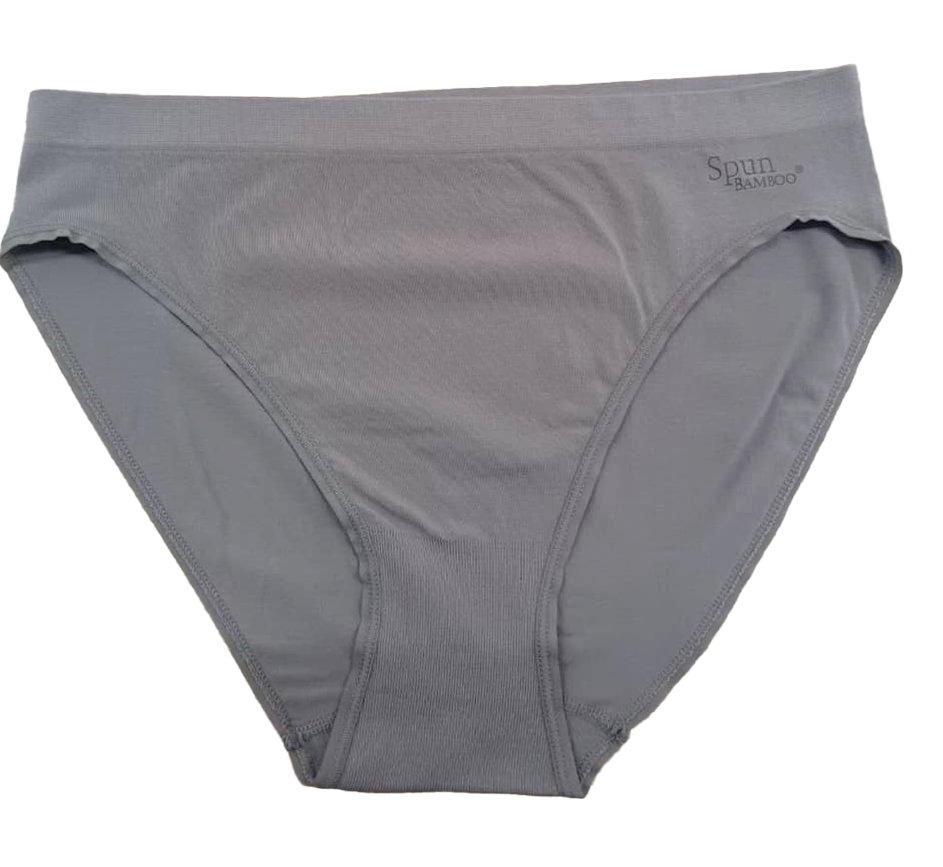 New Women's Bamboo/Cotton High Leg Brief Style Underwear by Spun Bamboo – product view 4