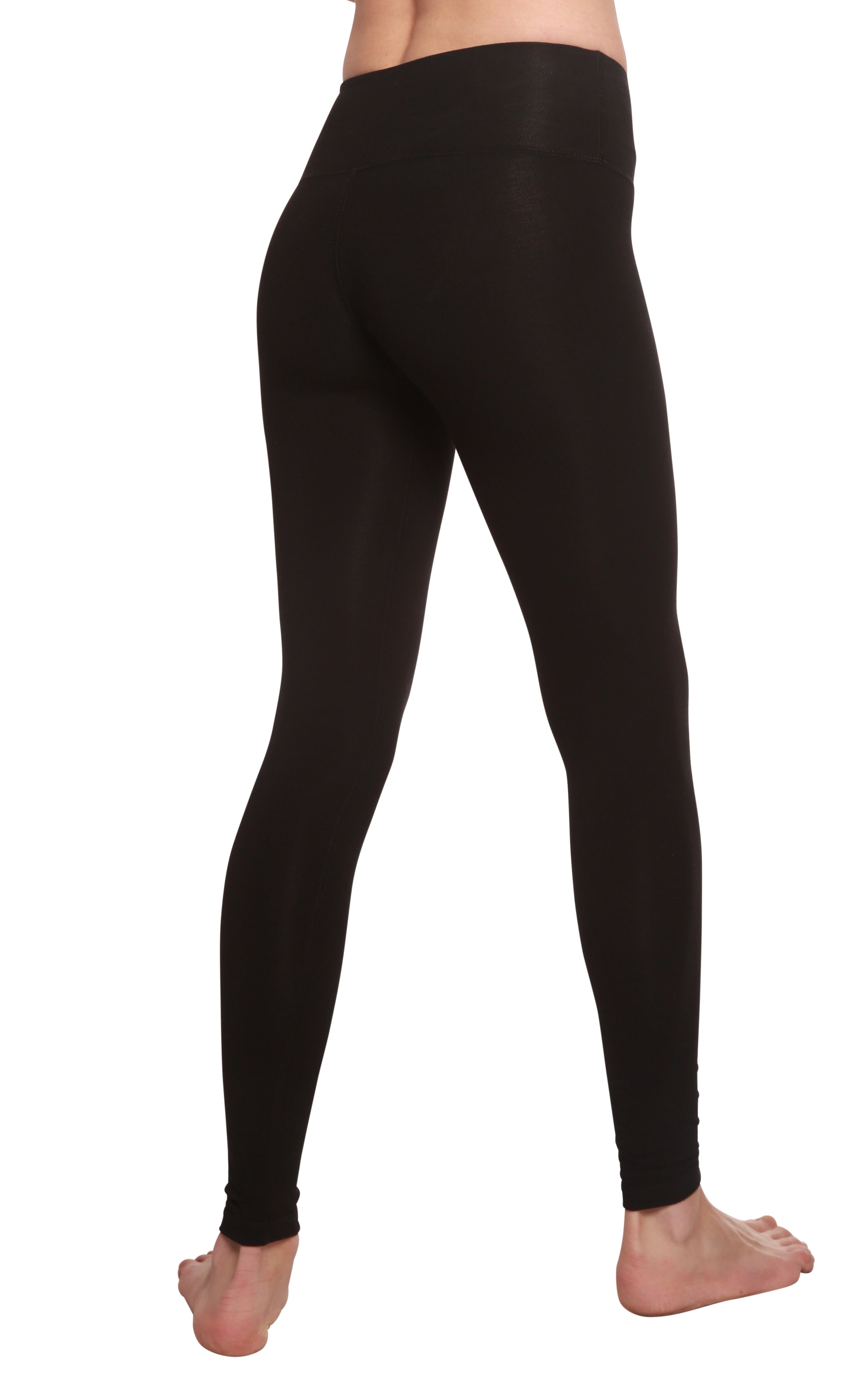 Clearance Women's Bamboo/Cotton Full Length Legging in Black by Spun Bamboo – product view 4