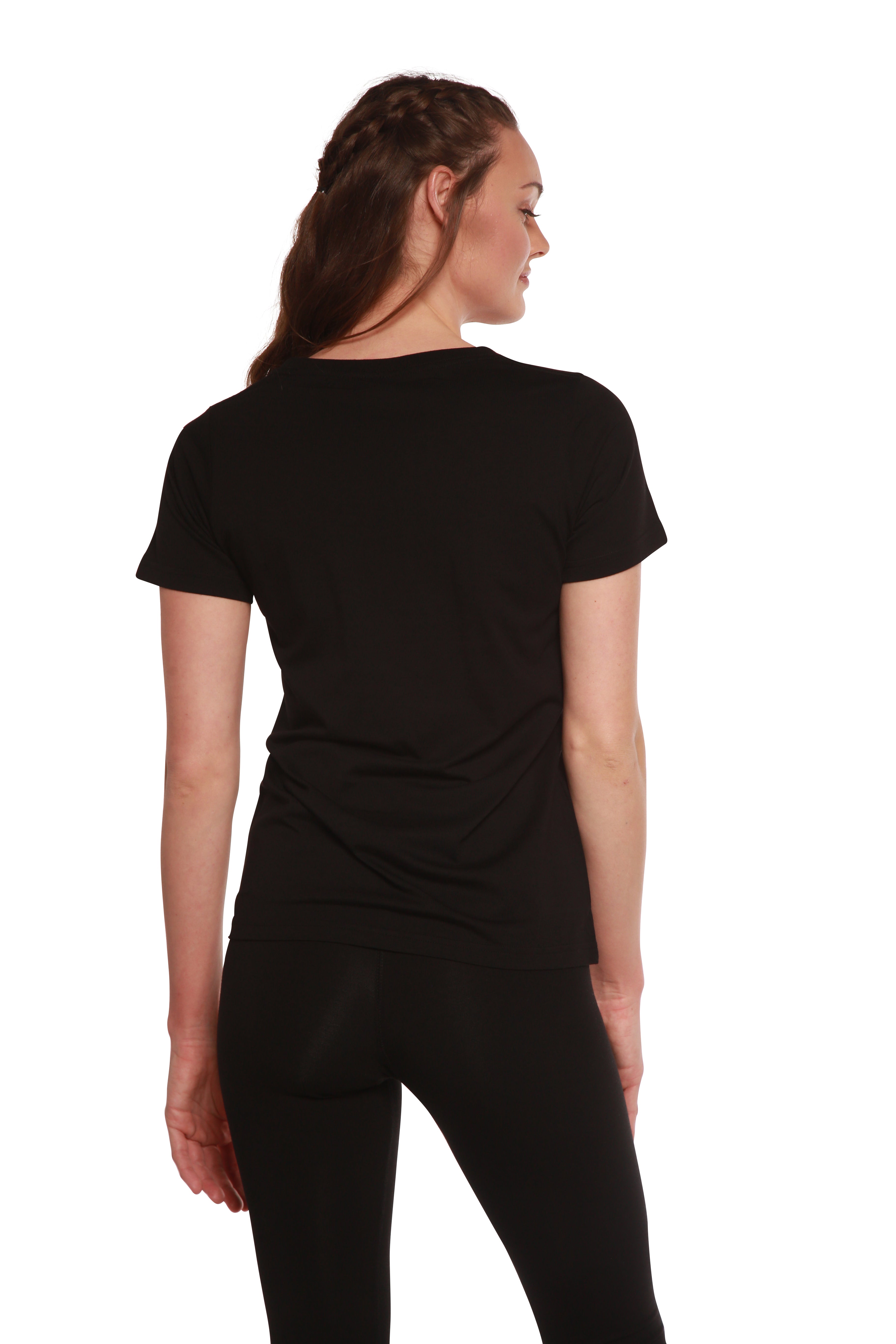 Women's Bamboo/Cotton Short Sleeve Scoop Neck T-Shirt by Spun Bamboo – product view 8