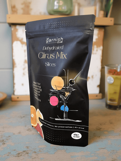 The Garnish Club Premium Dehydrated Citrus Mix Cocktail Garnish Slices