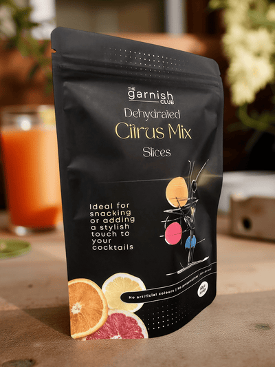 The Garnish Club Premium Dehydrated Citrus Mix Cocktail Garnish Slices