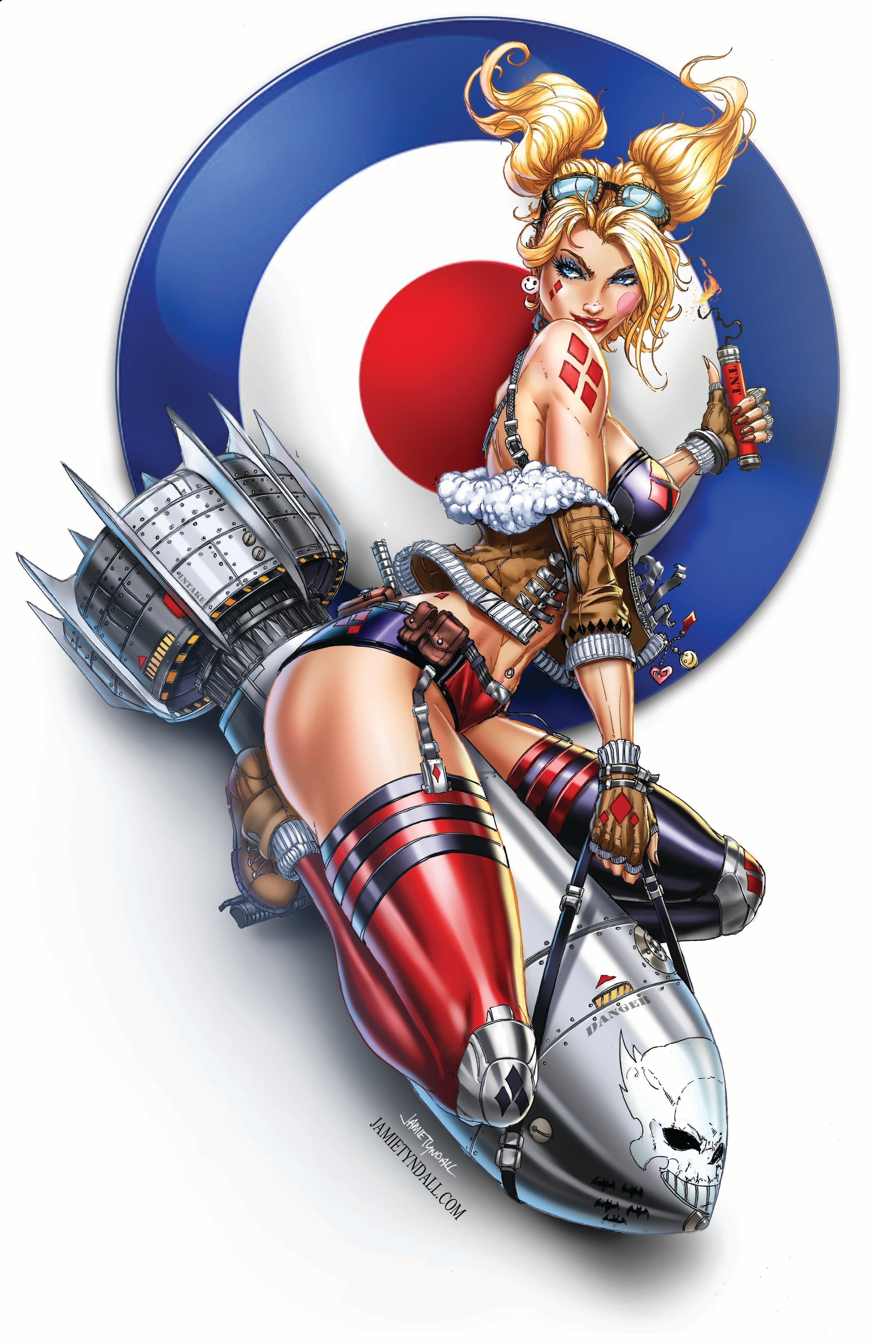 ハーレー ブルズアイ アートプリント