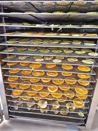 The Garnish Club Premium Dehydrated Blood Orange Cocktail Garnish Slices