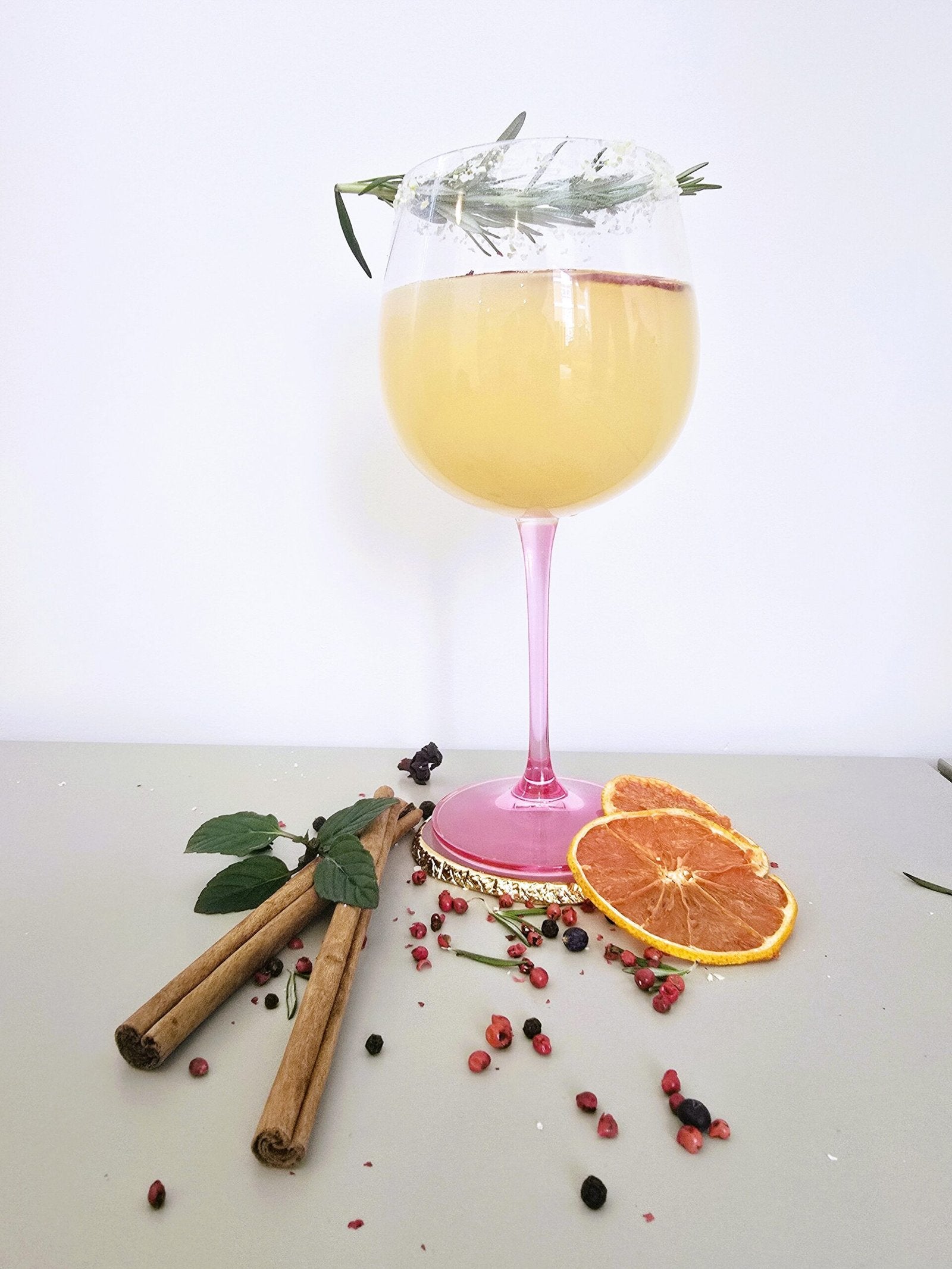 The Garnish Club Premium Dehydrated Blood Orange Cocktail Garnish Slices