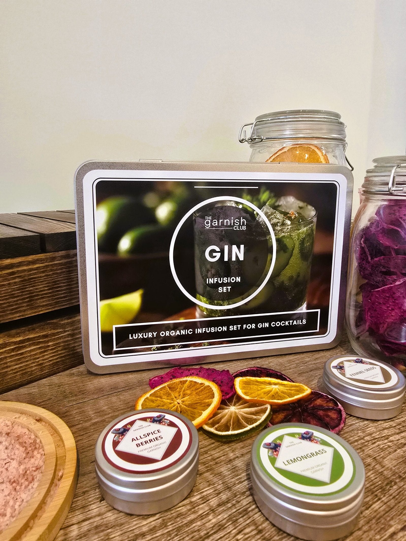Premium Organic Botanicals – Gin Cocktails Infusion Set