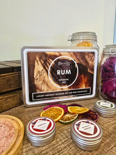 Premium Organic Botanicals – Rum Cocktails Infusion Set