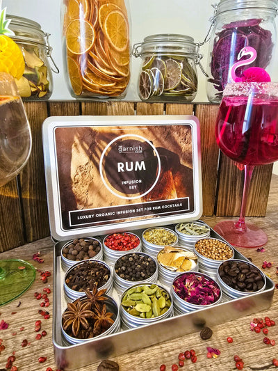 Premium Organic Botanicals – Rum Cocktails Infusion Set