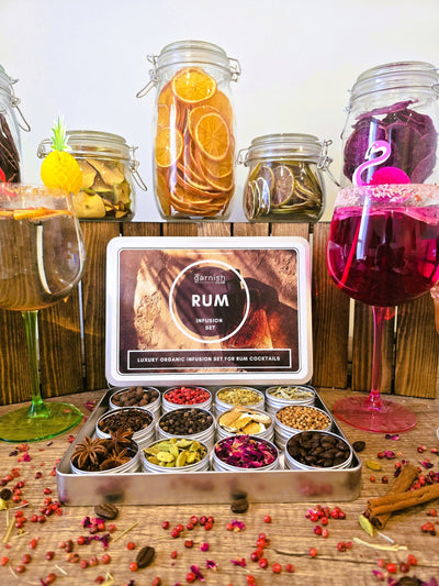 Premium Organic Botanicals – Rum Cocktails Infusion Set