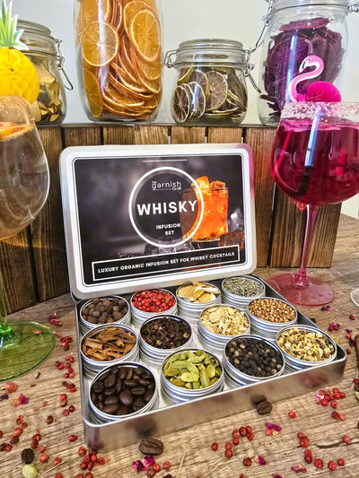 Premium Organic Botanicals – Whisky Cocktails Infusion Set