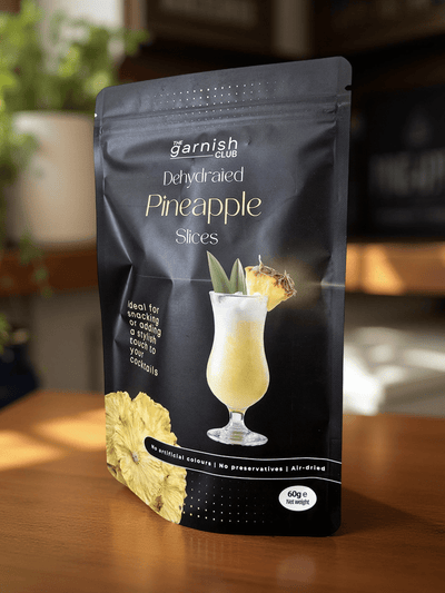 The Garnish Club Premium Dehydrated Pineapple Cocktail Garnish Slices
