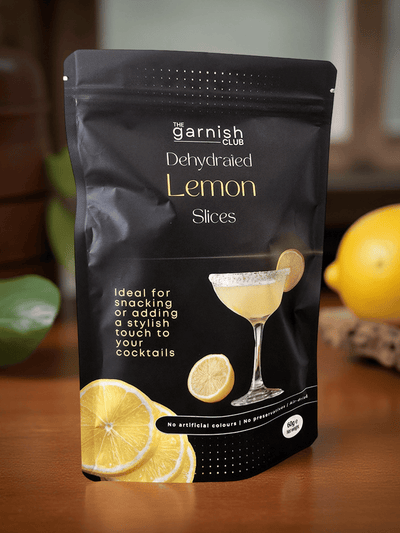The Garnish Club Premium Dehydrated Lemon Cocktail Garnish Slices