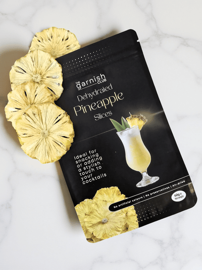 The Garnish Club Premium Dehydrated Pineapple Cocktail Garnish Slices