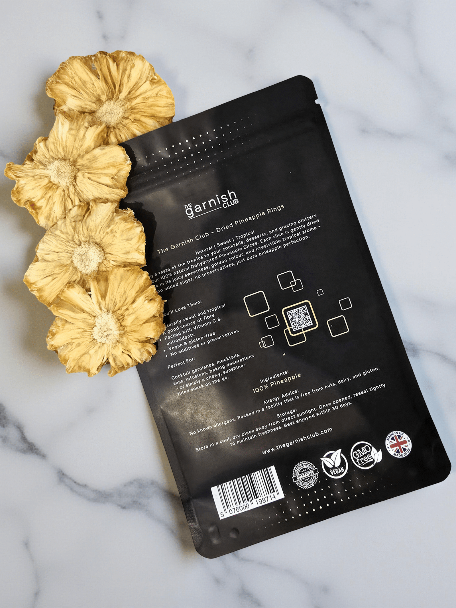 The Garnish Club Air Dried Pineapple Rings