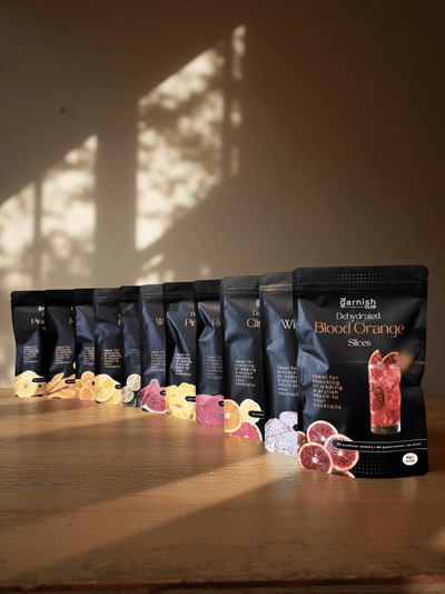 The Garnish Club Premium Dehydrated Pineapple Cocktail Garnish Slices